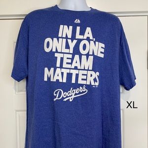 Majestic LA Dodgers XL T-shirt - Blue